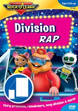 Rock N Learn Division Rap DVD