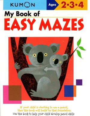Kumon Book of Easy Mazes
