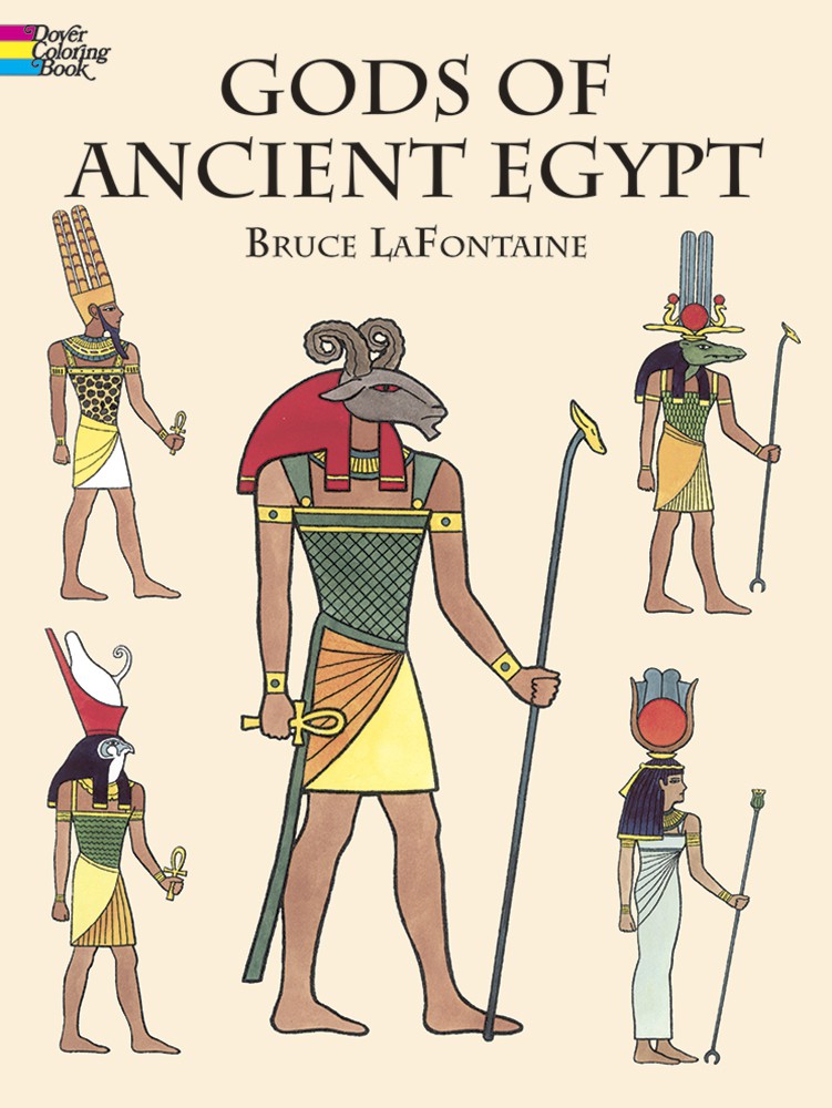 Gods of Ancient Egypt Coloring Book
