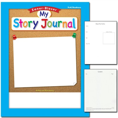 Zaner-Bloser My Story Journal (No Ruling) Grades PreK-K/Transitional K