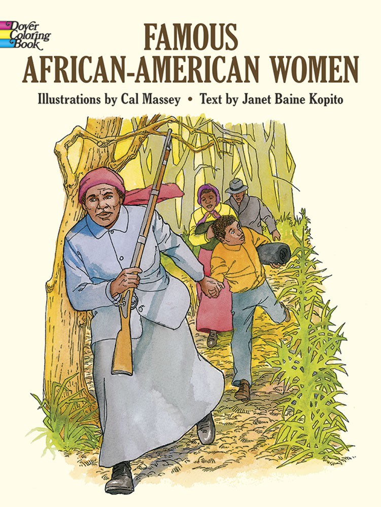  Famous African-American Women Coloring Book