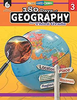 180 Days of Geography for Third Grade - Teacher Created Materials