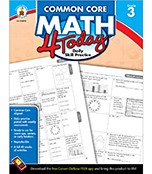 Common Core Math 4 Today Workbook Grade 3