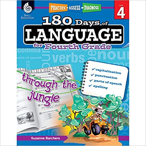 180 Days of Language for Fourth Grade – Teacher Created Materials