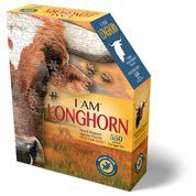 I AM Longhorn 550-Piece Puzzle