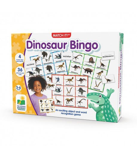 Match It! Dinosaur Bingo - The Learning Journey