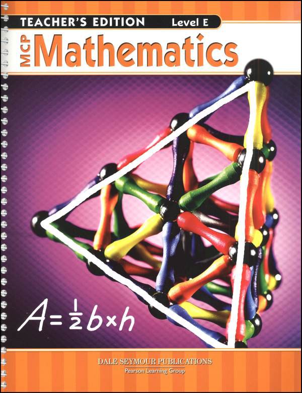 MCP Math E, Grade 5, Teacher's Edition