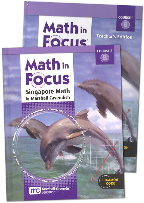 Math in Focus: The Singapore Approach Grade 8 (Course 3B) 2nd Semester Homeschool Kit