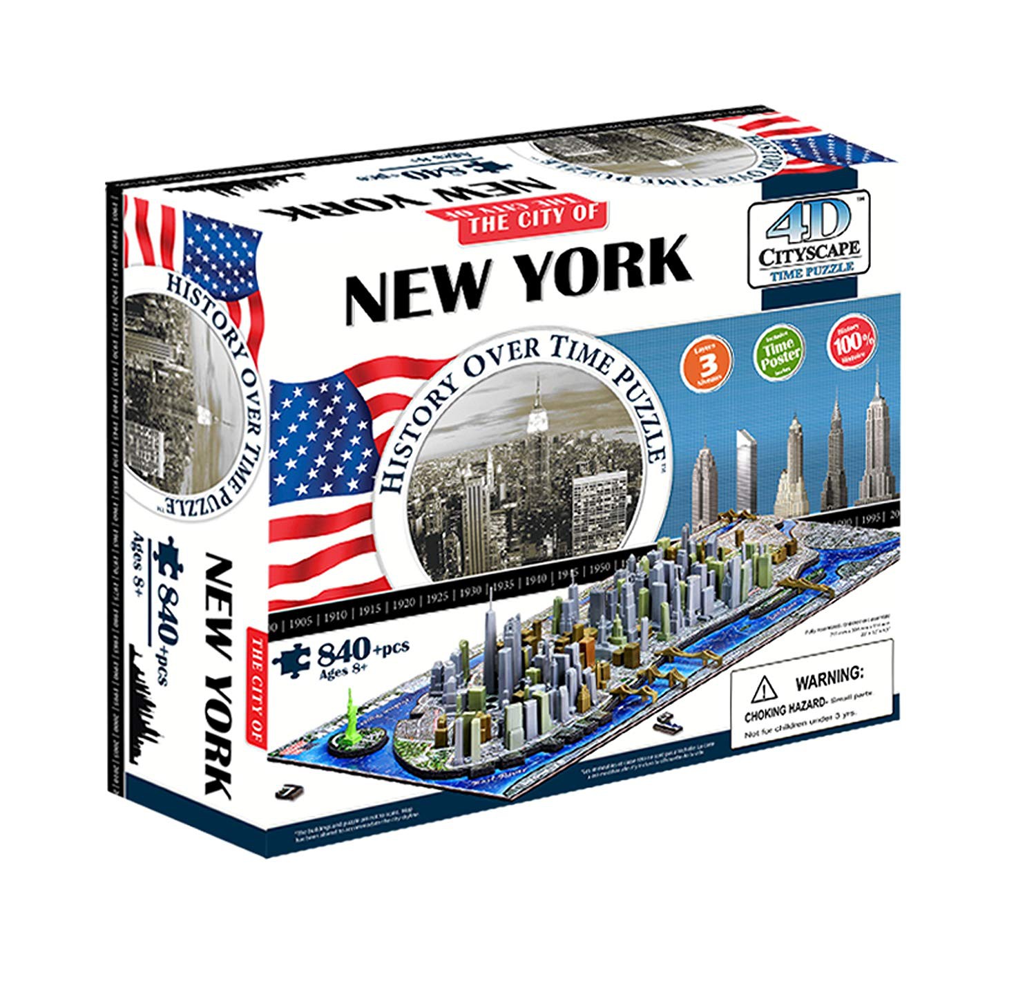 4D Cityscape New York Puzzle