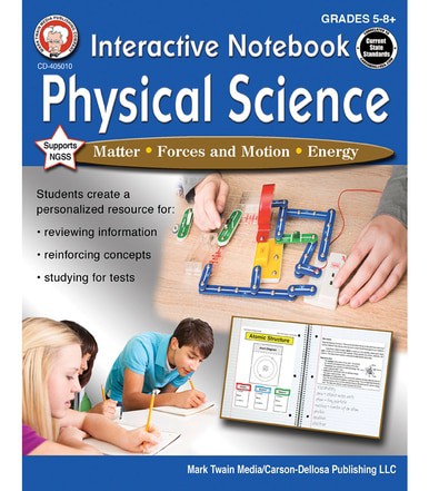 Interactive Notebook: Physical Science Resource Book Grade 5-8 Paperback