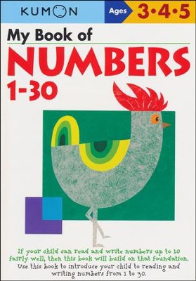 Kumon Book of Numbers 1-30