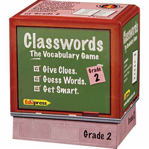  Classwords Game, Grade 2 - EduPress