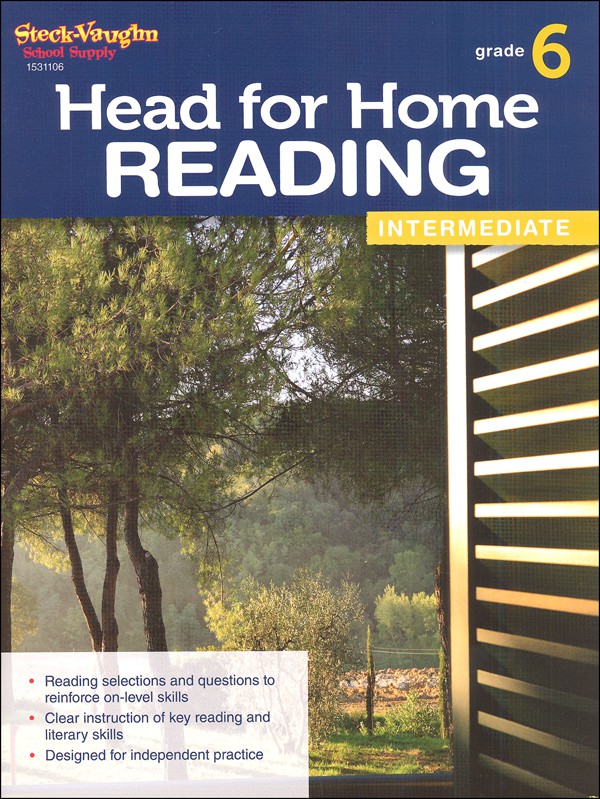 Head for Home Reading Intermediate Grade 6