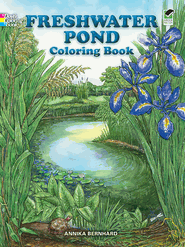 Freshwater Ponds Coloring Book