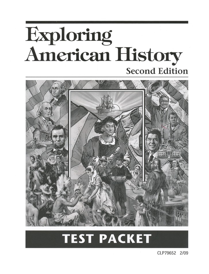 Exploring American History 2nd Edition Test Packet