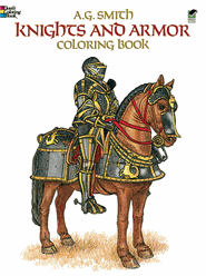 Knights & Armor Color Book