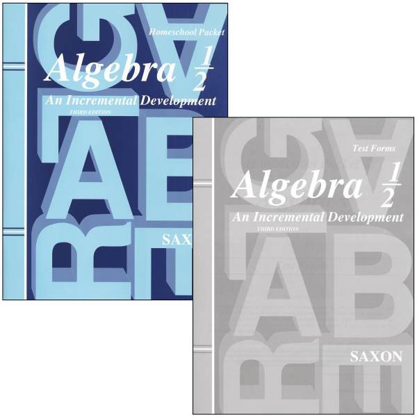 Saxon Algebra 1/2 Answer Key & Tests (3rd Edition)