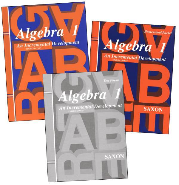 Saxon Algebra 1 Homeschool Kit (3rd Edition)