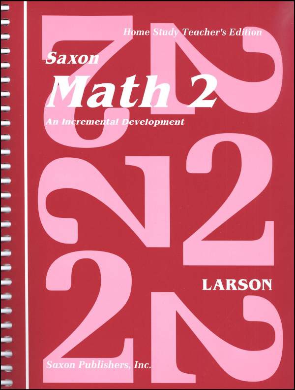 Saxon Math 2 Home Study Teacher's Manual
