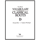 Vocabulary From Classical Roots Book D Tests