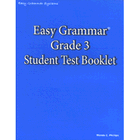 Easy Grammar Grade 3 Test Booklet