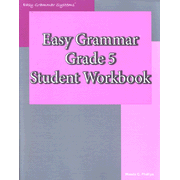 Easy Grammar Grade 5 Student Workbook