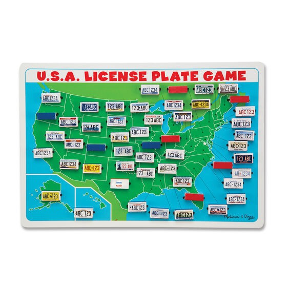 USA License Plate Game - Melissa and Doug