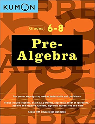 Kumon PreAlgebra Grades 6-8
