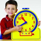 Primary Time Teacher™ 12-Hour Learning Clock®