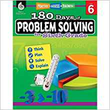 180 Days of Problem Solving for Sixth Grade – Teacher Created Materials