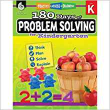 180 Days of Problem Solving for Kindergarten – Teacher Created Materials
