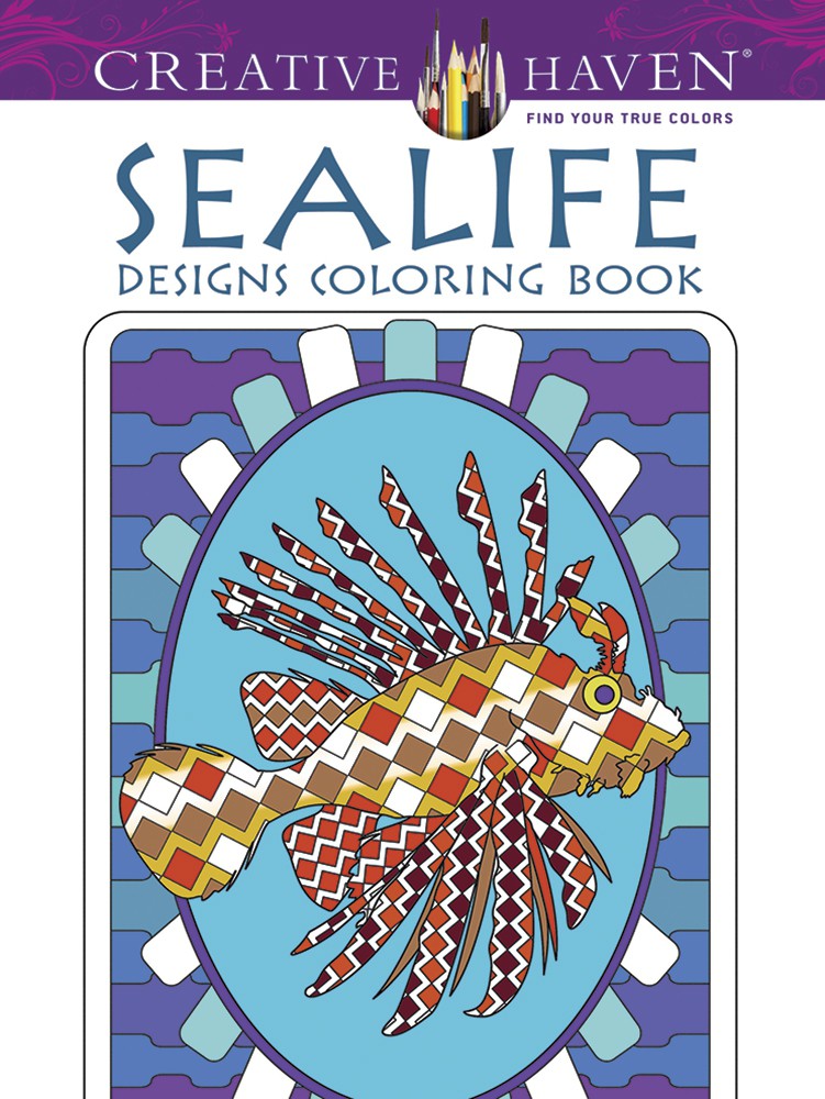 Creative Haven Sealife Designs Coloring Book