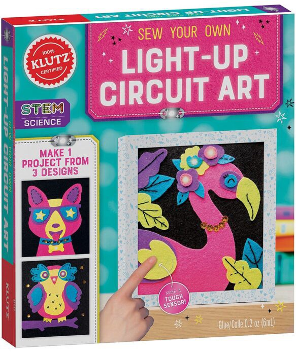 Sew Your Own Light-Up Circuit Art - Klutz