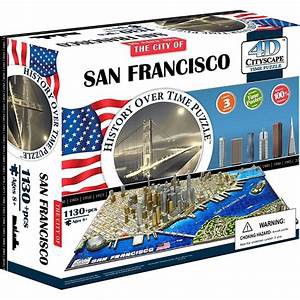 4D Cityscape San Fransisco Puzzle
