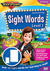 Rock N Learn Sight Words Level 1 DVD