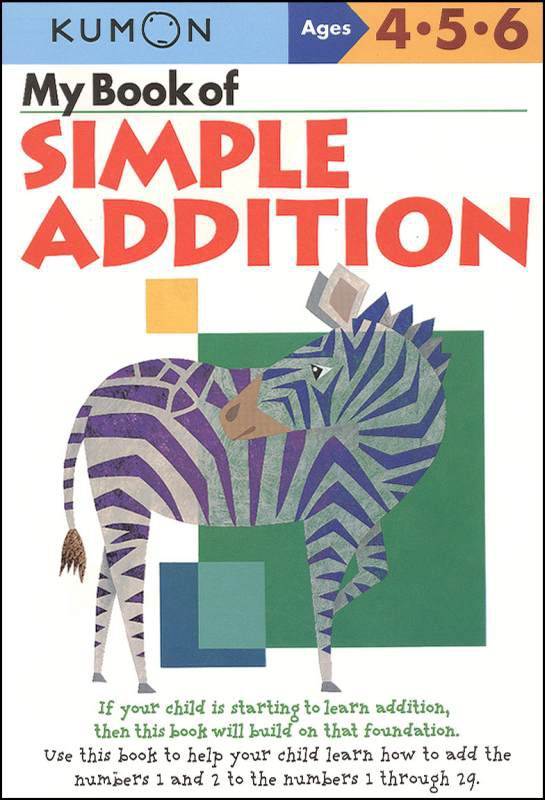 Kumon Book of Simple Addition