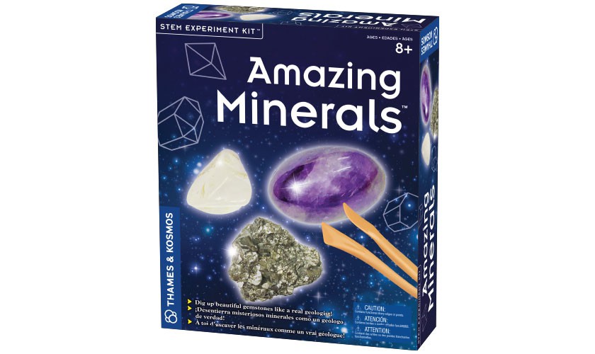 Amazing Minerals STEM Experiment Kit by Thames and Kosmos