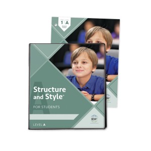 Structure and Style for Students: Year 1 Level A [Binder & Student Packet]