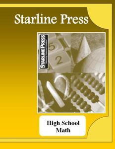 Starline Press Algebra 1 Score Keys 