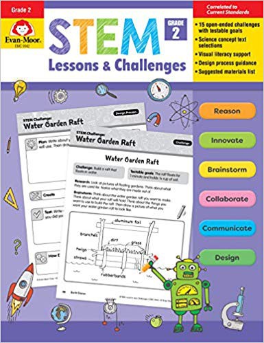 STEM Lessons and Challenges, Grade 2   Evan-Moor