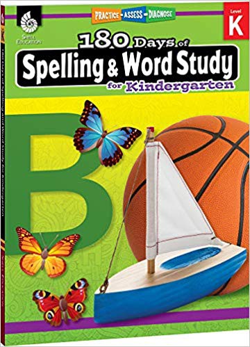 180 Days of Spelling and Word Study for Kindergarten - Teacher Created Materials