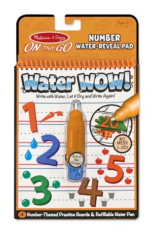 Water WOW! Numbers - ON the GO Travel Activity