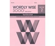 Wordly Wise 3000 Book 2 Tests (4th Edition)
