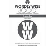 Wordly Wise 3000 Book 2 Key (4th Edition)