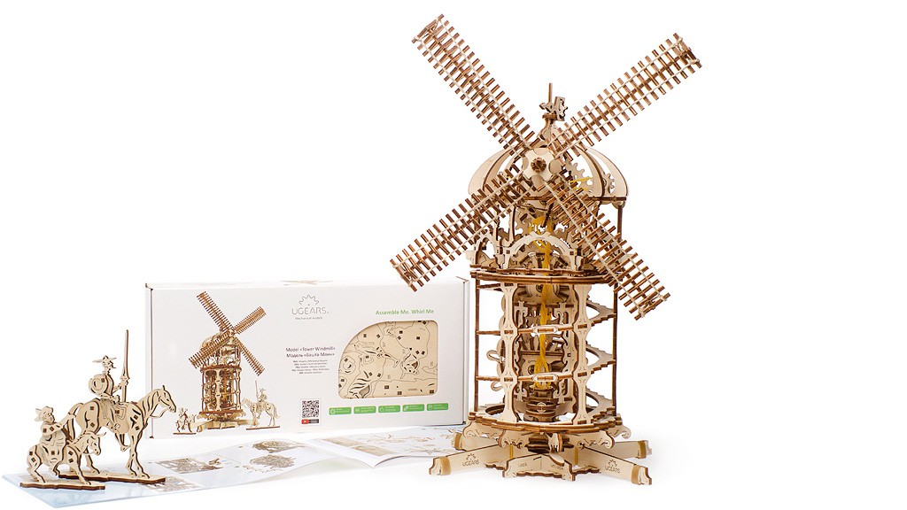 Ugears  Tower Windmill mechanical kit