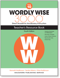 Wordly Wise 3000 Teacher's Resource Book 10 (4th Edition)