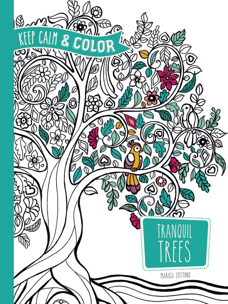 Tranquil Trees Coloring Book