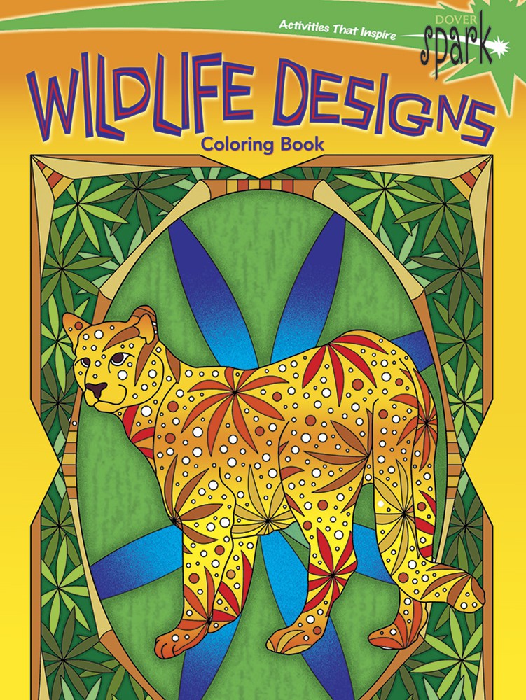 SPARK Wildlife Designs Coloring Book