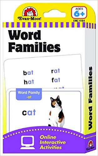 Word Families Flashcards  Evan-moor