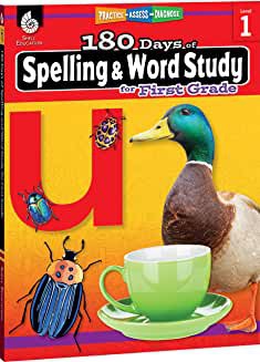 180 Days of Spelling and Word Study for First Grade - Teacher Created Materials